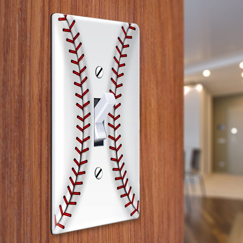 WIRESTER Single Gang Toggle Light Switch Plate/Wall Plate Cover for