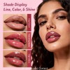 KIMUSE Juego de 3 labios combinados, kit de labios coreanos