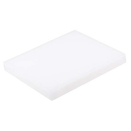 uxcell Plastic Cutting Board Mat Stamping Punching Hammer Pad White for DIY Leather Craft Tool(140 x 120 x 15mm)