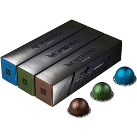 Generic Nespresso VertuoLine Double Espresso Gluten Free Chiaro/Scuro Coffee Capsules - 20 Coffee Pods