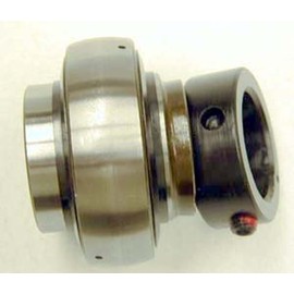 SKF Agricultural Adapter Bearing Industrial Rubber Seal Eccentric Set Screw Locking Collar, Wide Inner Ring for Axles Driveshafts Shafts Output Inner Mount - G1012KRRB