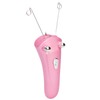 Electric Facial Threading Hair Removal Epilator LED USB Rechargeable Cordless