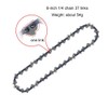 2-Pack 6 Inch Mini Chainsaw Chain, Replacement Chains for Cordless