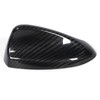 Carbon Fiber Car Antenna Cover Shark Fin Trim Glossy Black