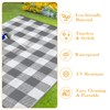 GlowSol 10x14 Outdoor Rugs Waterproof Reversible Outdoor Plastic Straw Rug,