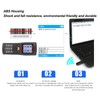 1D Barcode Scanner 2.4GHZ Wireless Data Collector Portable Inventory Scanner