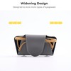 Ompellus Car Sunglasses Holder Case, Leather Sunglasses Holder Clip for