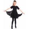 Seasons Angel Cape Wings for Girls, One Size (Black)