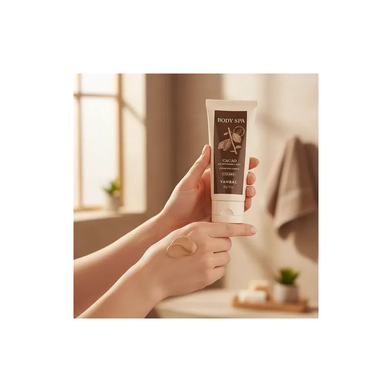 Crema Para Manos De Cacao Body Spa 50g Para Pieles