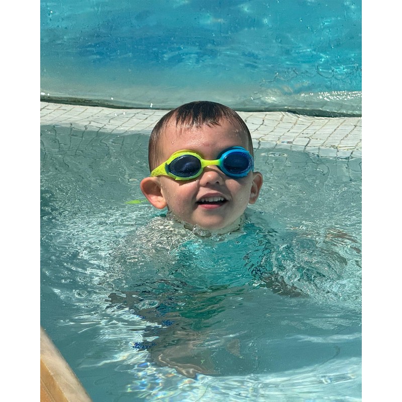OutdoorMaster Kids Swim Goggles 2 Pack - Quick Adjustable Strap