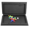 Plastic Magnetism Aeroplane Chess Board Games Toy Set with Foldable