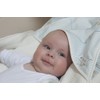 Nicolientje Double Layered Hooded Bath Towel (Blue, 65 X 95cm)
