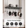 CHOEZON Hanging Pot Rack, 35.4" L x 13" W Ceiling