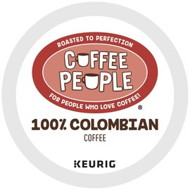 Coffee People Morning Blend, Keurig Single-Serve K-Cup Pods, Light Roast, 72 Count (24 Count, Colombian)
