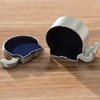 2 Pack Small Keepsake Box Elephant Shape Storage Container Metal