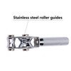 Caña de Pescar Rod Roller Pole Rod Double Roller Guide