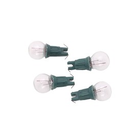 Christmas Concepts® Pack of 5 Clear Push in Spare Bulbs - 2.5V 0.2W - Replacement Bulbs, No11-CC