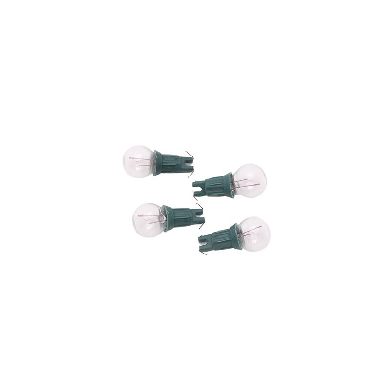 Christmas Concepts® Pack of 5 Clear Push in Spare Bulbs