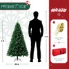 ZGCYSMHT 5FT Artificial Christmas Tree with 600 Branch Tips, Easy
