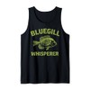 Bluegill Whisperer Retro Funny Bluegill Fishing Tank Top