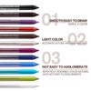 Professional Eye Makeup Set - 12 Color Eyeliner Pencil, Eyeshadow,