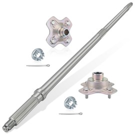 M MATI Rear Axle Shaft & Rear Left&Right Wheel Hub for Honda Rancher 420 Foreman 500 Foreman 520 2x4 4X4 TRX420 TRX500 TRX520 42311-HR3-A20 42610-HR3-A20 42620-HR3-A20