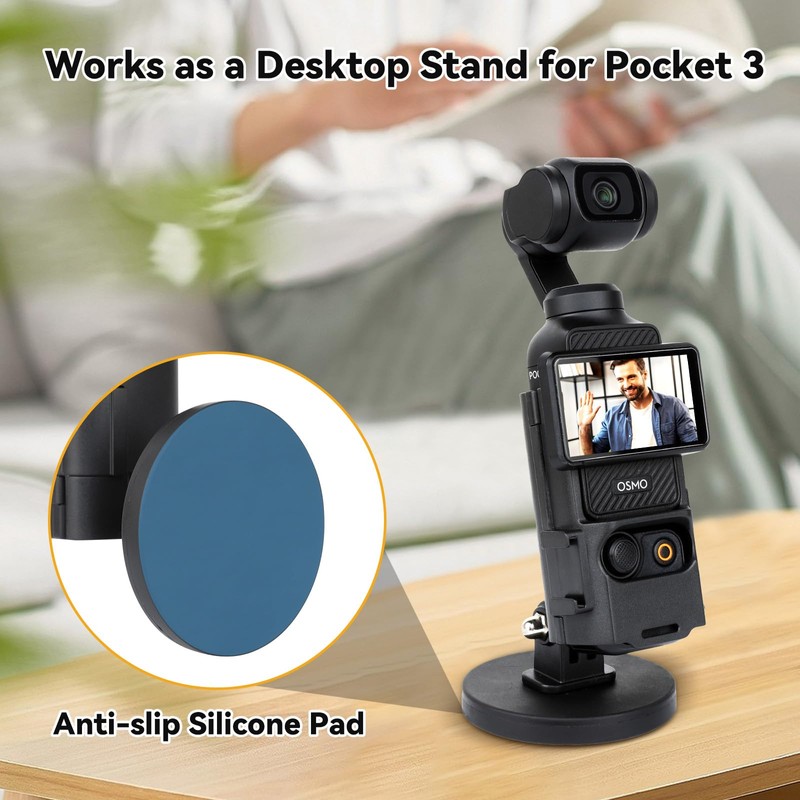 UTEBIT Magnetic Mount Stand Compatible with DJI Osmo Pocket 3,