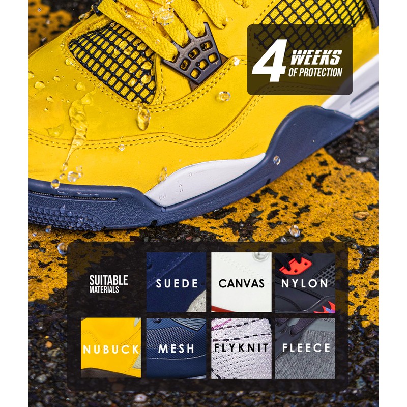 Crep Protect Shoe Protector Spray - Rain & Stain Waterproof
