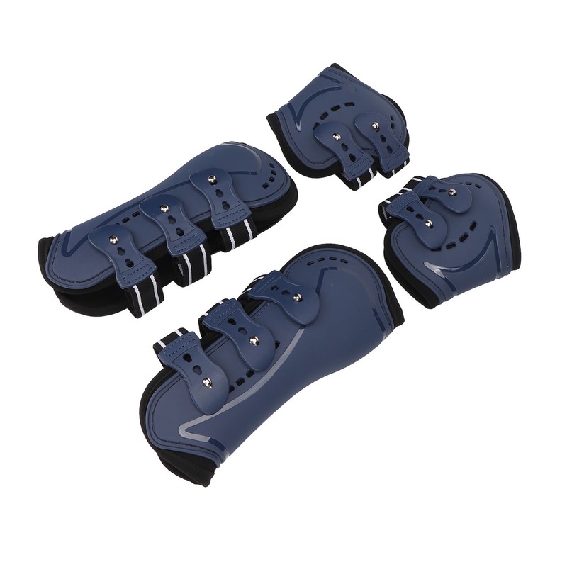 Horse Tendon Boots Adjustable Open Front Fetlock Boot Breathable Protective