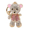 Cute Bear Keychain, Animal Rhinestone Key Chain, Charm Pendent Beautiful