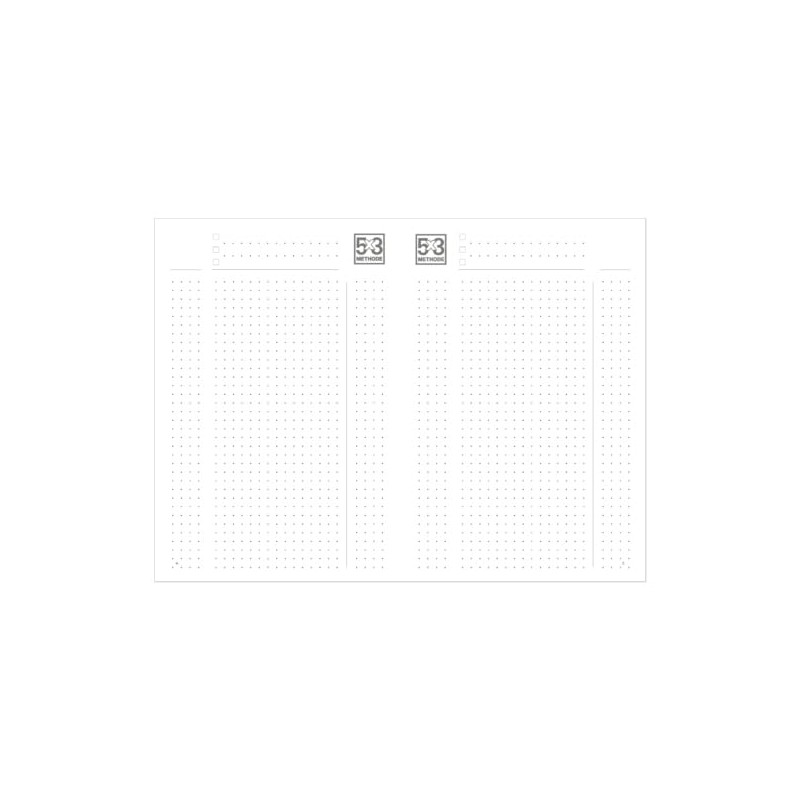 X17 A5 Notes/Notebook, 5 x 3 Method for the Revolutionary