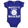 Tcombo Mommy's Little Matzo Ball - Body judío, Azul Real,