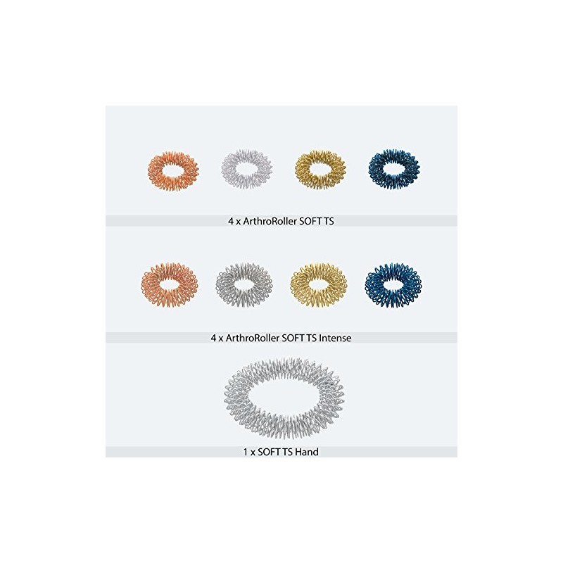 Yin Yang Massage Rings for Finger Massage or Toe Massage