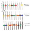 TEHAUX 1set PCB Micro Drill Bit Set Tungsten Small Drill