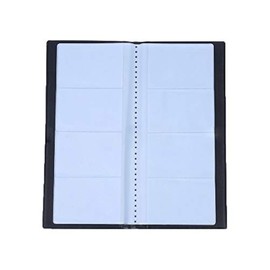 Grekywin Business Card Book Name Card Holder Business Card Organizer PU Leather Name Card Holder Hold 400 Cards (Black), Black, Name Card Holder