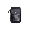 Trip Machine Company Genuine Leather Motorcycle Utility Pouch Bag With