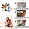 AMCJJ Wooden Puzzle 1000 Pieces for Adults, 29.5 x 19.7