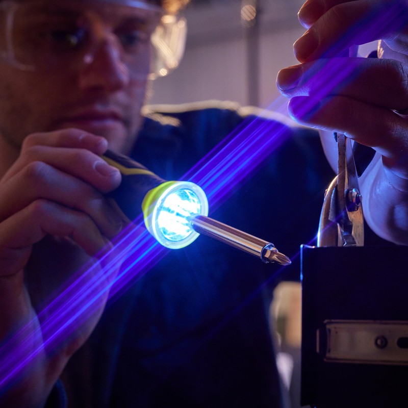 General Tools Lighted Screwdriver with Universal Wrench - Convenient Multi-Bit