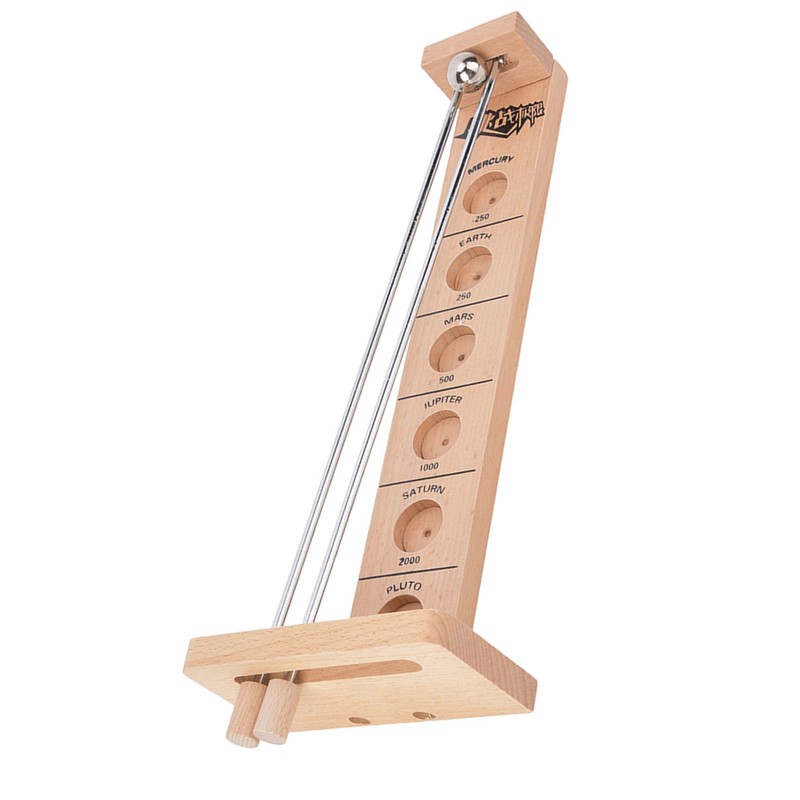 Wooden Children Adult Intelligent Puzzle Balance Desktop Ball Leisure Game