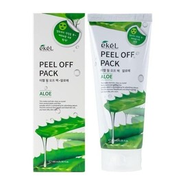 Ikel Ekel Peel Off Pack Aloe 180ml Facial Easy Moisturizing Nourishing Dryness No Elasticity / 이켈 필 오프 팩 알로에 180ml 얼굴 간편 보습 영양 건조 탄력 없음