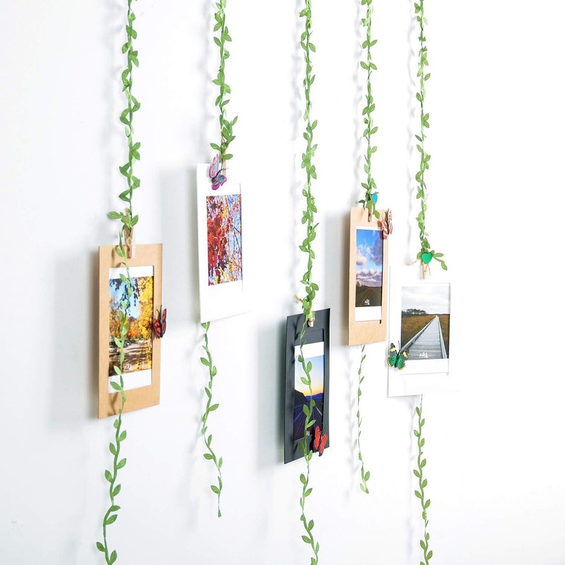 Brampton 2 Pcs 20m Fake Vines,Artificial Leaves,Fake Ivy,Halloween,Wedding