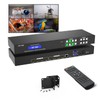 MT-VIKI 4K HDMI Matrix Switch 4x4 with 3.5mm Stereo Audio