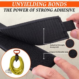 MULTUS Hook & Loop Storage Strap | Heavy Duty Tool Organizer with Carry Handle | Great RV Accessories for Men | Super Strong Storage Organizer for Garage, Travel, Home, Camping 5 Pack
