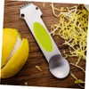 FUNOMOCYA Ergonomic Lemon Peel Grater Citrus Fruit Planer 5 Holes