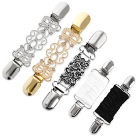 mtuihfo 5Pcs Vintage Cinch Clip, Waist Cincher Cinch Clips for Clothes Dress Shirt Cardigan Clip Clothes Clips for Fitting Decor Clothing
