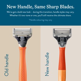 Harry's Harry's Men's Razor Set, Razor + 5 Razor Blades + Shaving Cream, Harry's Razor Blade Refills use 5 Blade Design for Smoother Shaving, Travel Size Men's Shave Cream Formulated with Aloe