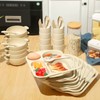 Weewooday 48 Pcs Wheat Straw Tableware Set for 8 Wheat