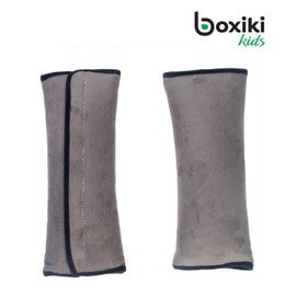 Set of 2 Seatbelt Cover Pillows | Head Support Pillow for Car Travel | Seat Belt Covers for Adults & Kids | Machine Washable Car Seat Belt Covers | Durable Plush Seatbelt Cushion by Boxiki Travel