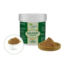 Vita Ideal Vegan® Galgant, Root 300 g Powder, Alpina Officinarum, Daily Serving 1020 mg Gallant Root, Natural, Vegetable and No Additives, Includes Measuring Spoon