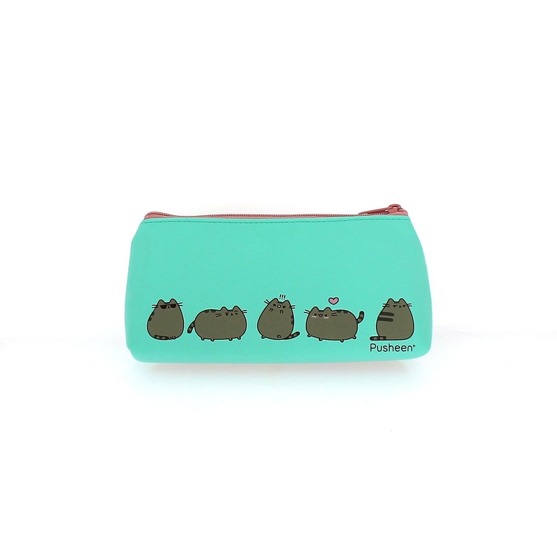Pusheen® Pencil Case (Aqua)
